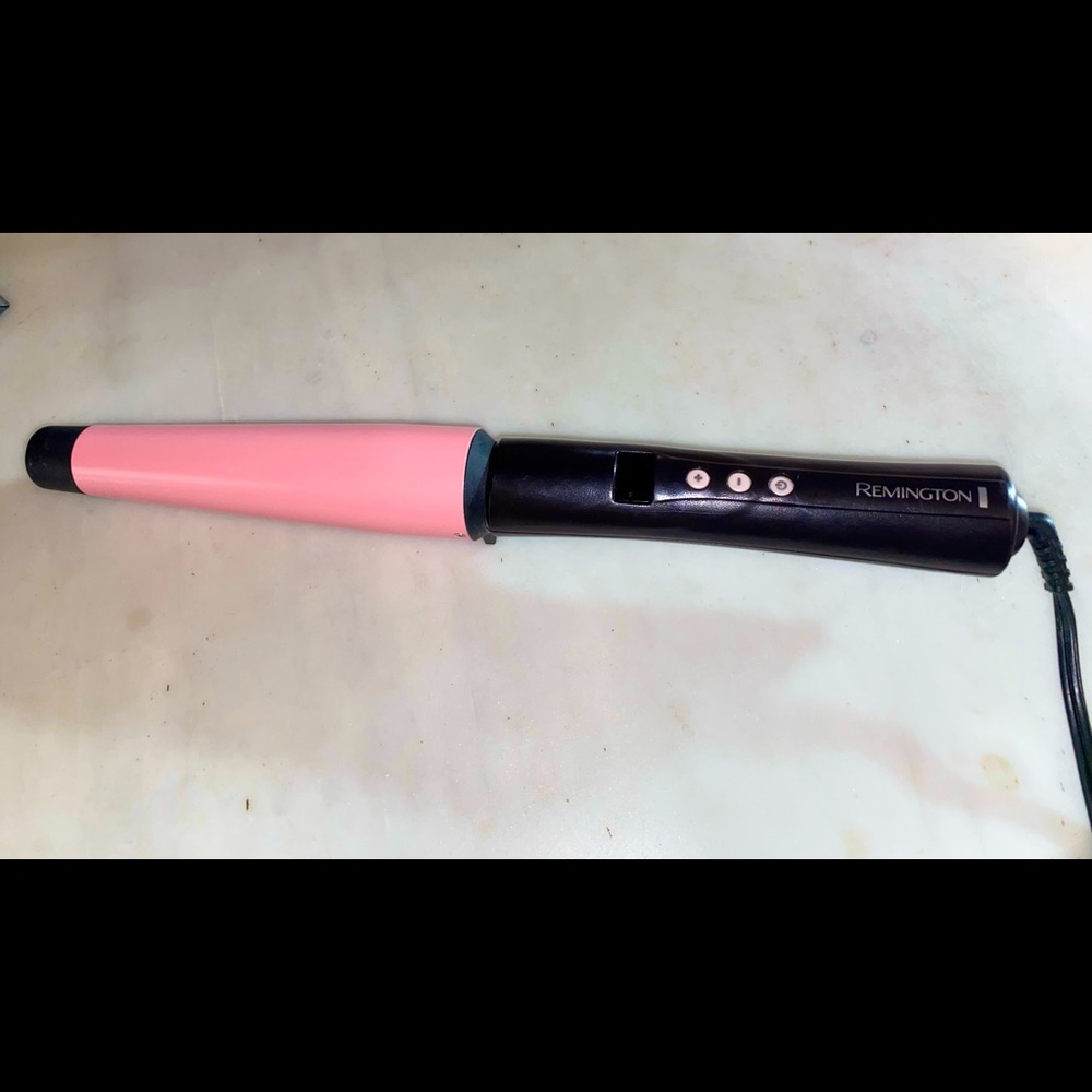 New Wand Curling Iron 1-1.5 Inch Remington Ceramic Tools Hair Care